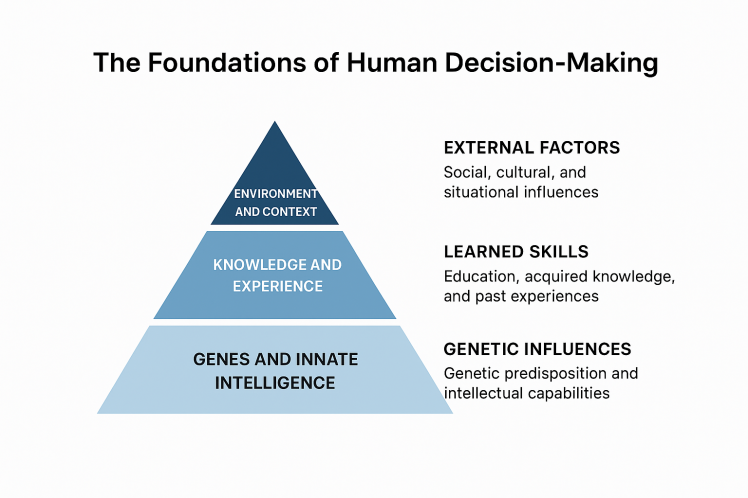 زیر بنای تصمیم‌گیری انسان؛ از ژن تا جهان